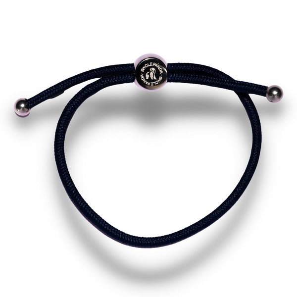 swole panda Rope Bracelet - Dark Blue
