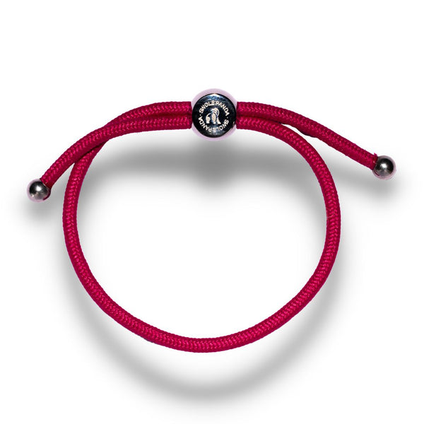 swole panda Rope Bracelet - Rich Pink