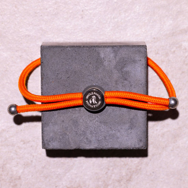 Swole Panda Rope Bracelet - Tangerine Orange