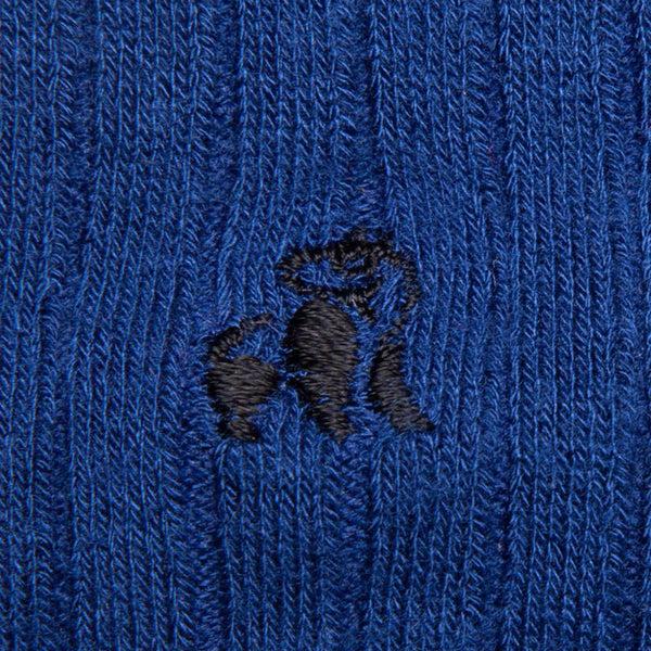 Swole Panda Royal Blue Bamboo Socks