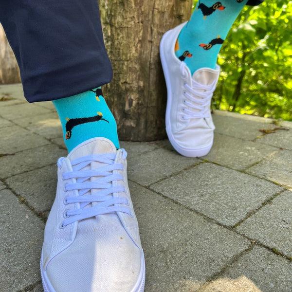 Swole Panda Sausage Dog Bamboo Socks