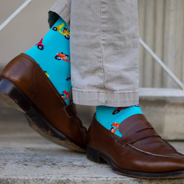 Swole Panda Scooter Bamboo Socks