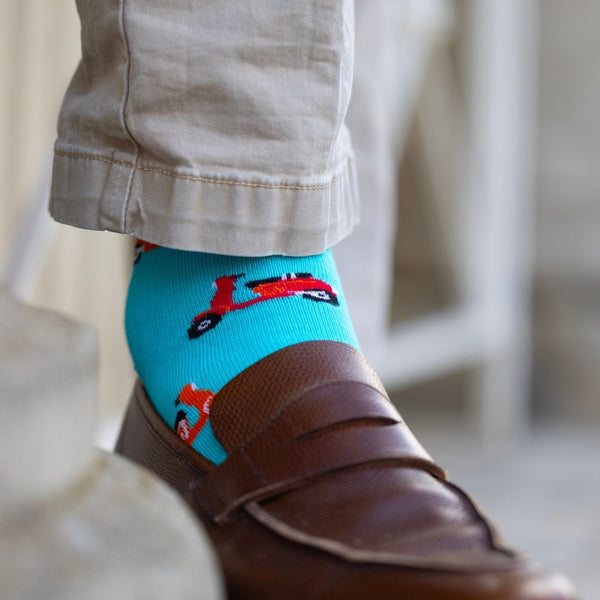 Swole Panda Scooter Bamboo Socks