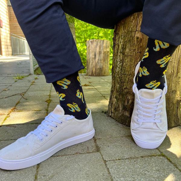 Swole Panda Snake Bamboo Socks