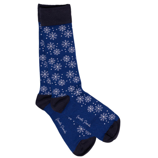 swole panda Snowflake Bamboo Socks