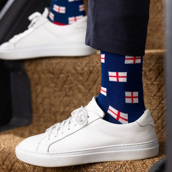 Swole Panda St. Georges Flag Bamboo Socks