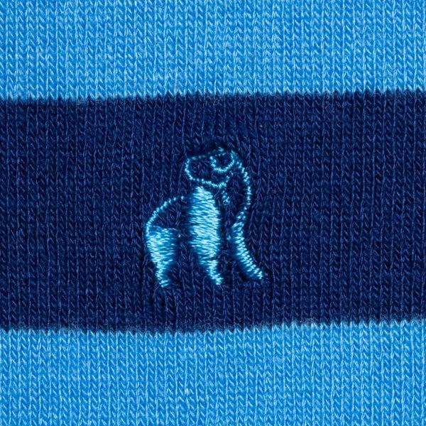 Swole Panda Striped Bamboo Sock Bundle - Four Pairs