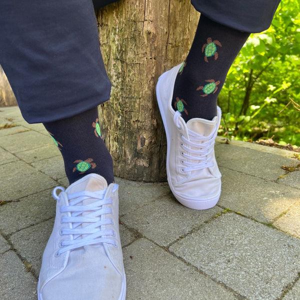 Swole Panda Turtle Bamboo Socks