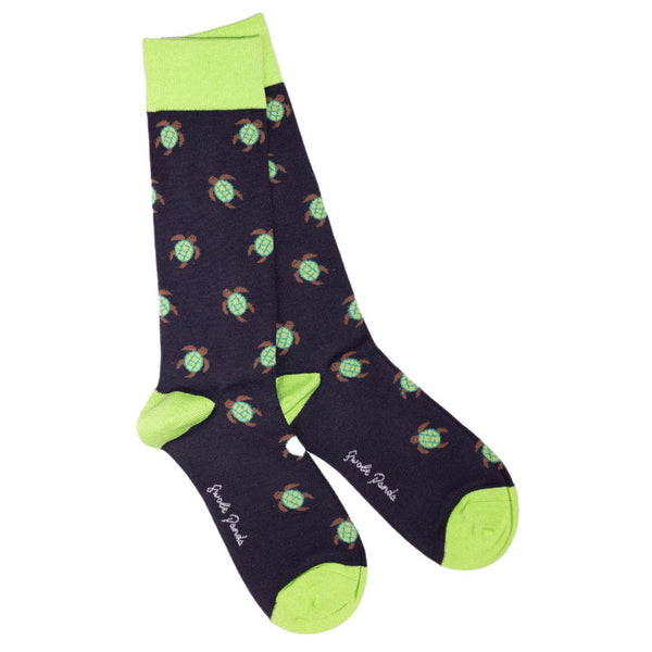 swole panda Turtle Bamboo Socks