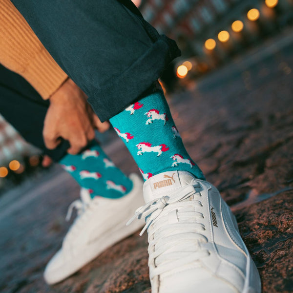 Swole Panda Unicorn Bamboo Socks