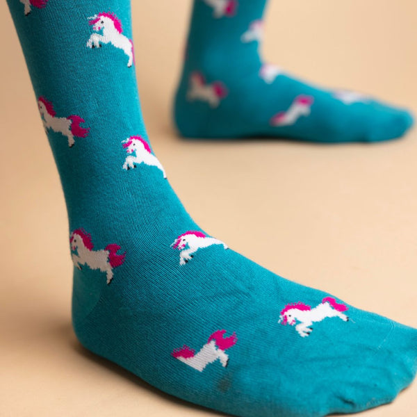 Swole Panda Unicorn Bamboo Socks