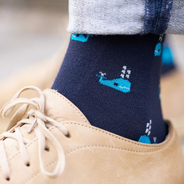 Swole Panda Whale Bamboo Socks