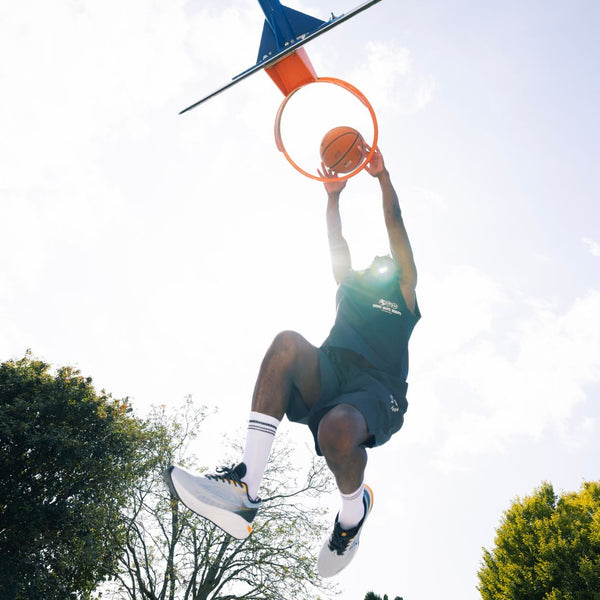 Swole Panda White Performance Grip Socks