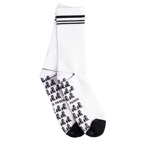 swole panda White Performance Grip Socks