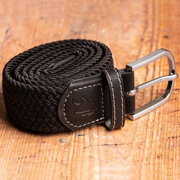 Swole Panda Woven Belt - Black