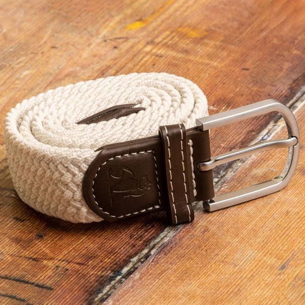 Swole Panda Woven Belt - Cream