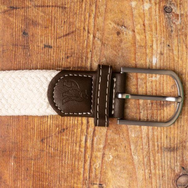 Swole Panda Woven Belt - Cream