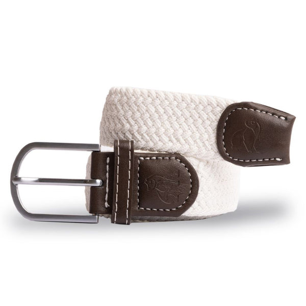 swole panda Woven Belt - Cream