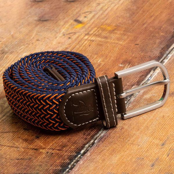 Swole Panda Woven Belt - Orange Fine Weave