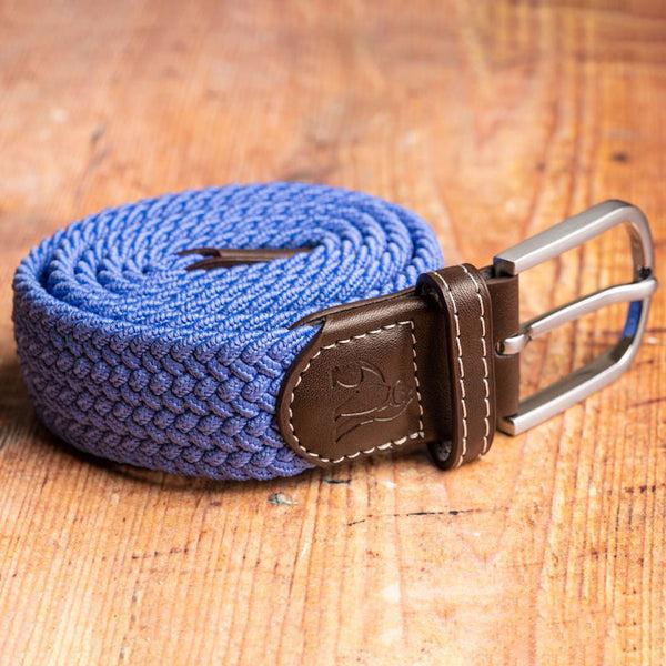 Swole Panda Woven Belt - Sky Blue