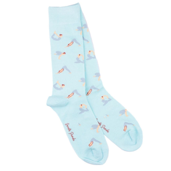 swole panda Yoga Bamboo Socks