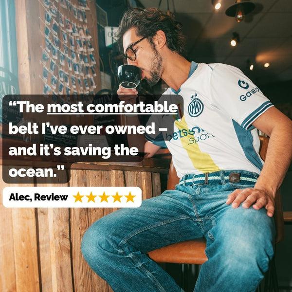 Swole Panda The World’s First Recycled Woven Belt – Made From Ocean Plastic