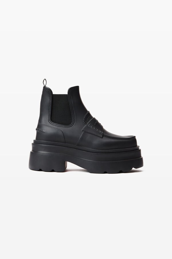 t alexander wang Carter 75mm Ankle Platform Boot in Rubber