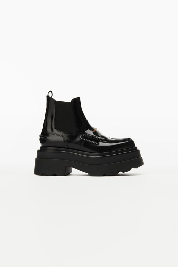 t alexander wang CARTER PLATFORM LOAFER BOOT IN LEATHER