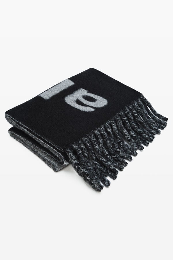 t alexander wang Jacquard Logo Scarf in Alpaca-Wool Blend
