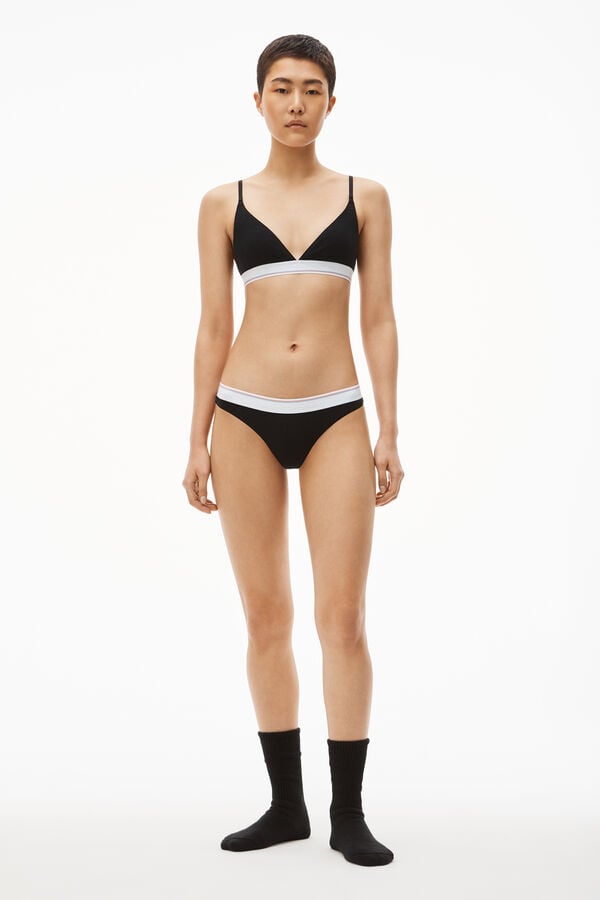 t alexander wang Classic Thong in Ribbed Jersey