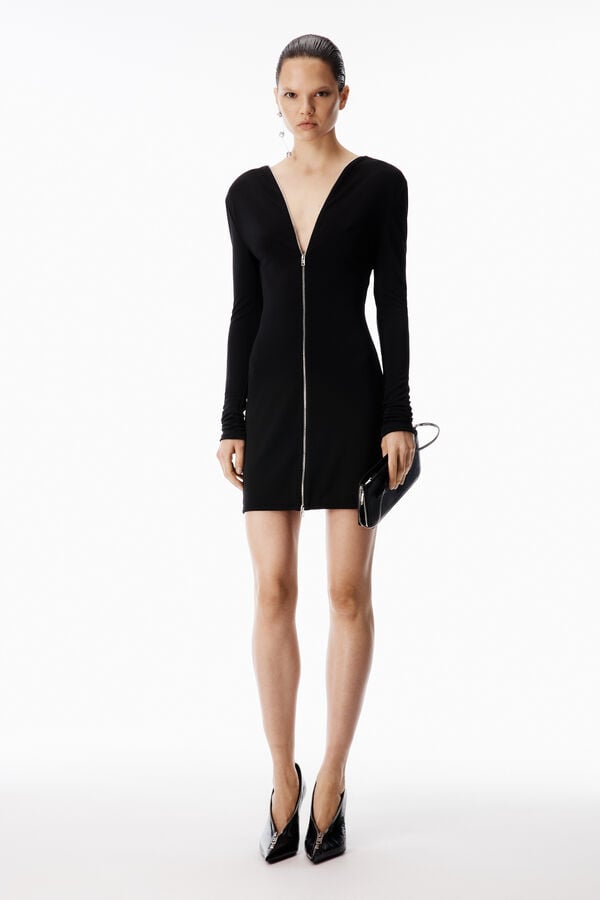 t alexander wang Continuous Zipper Mini Dress
