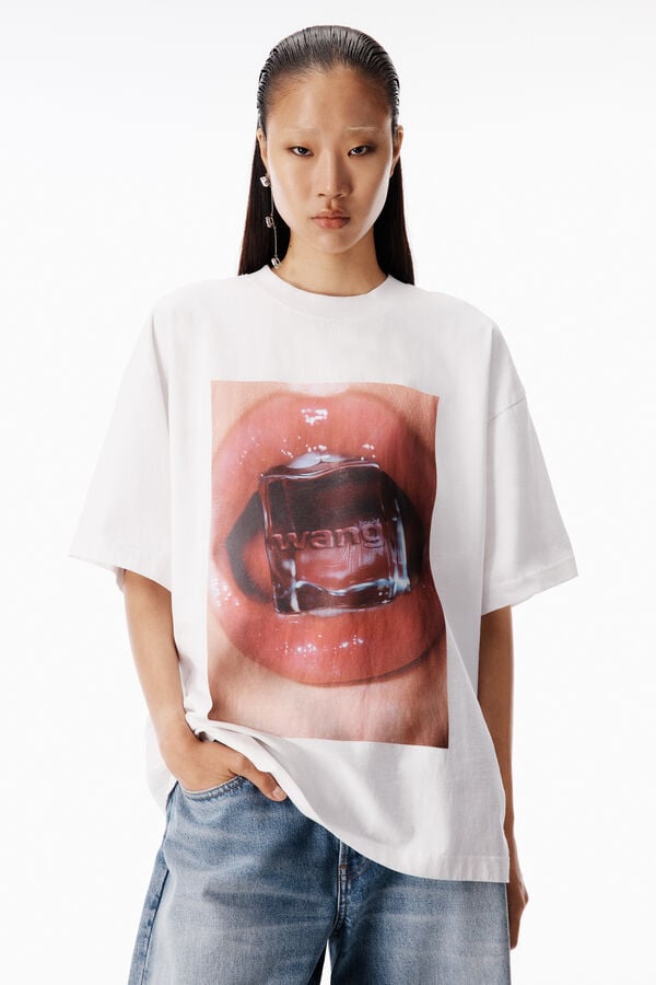 t alexander wang Cube Oversized Tee