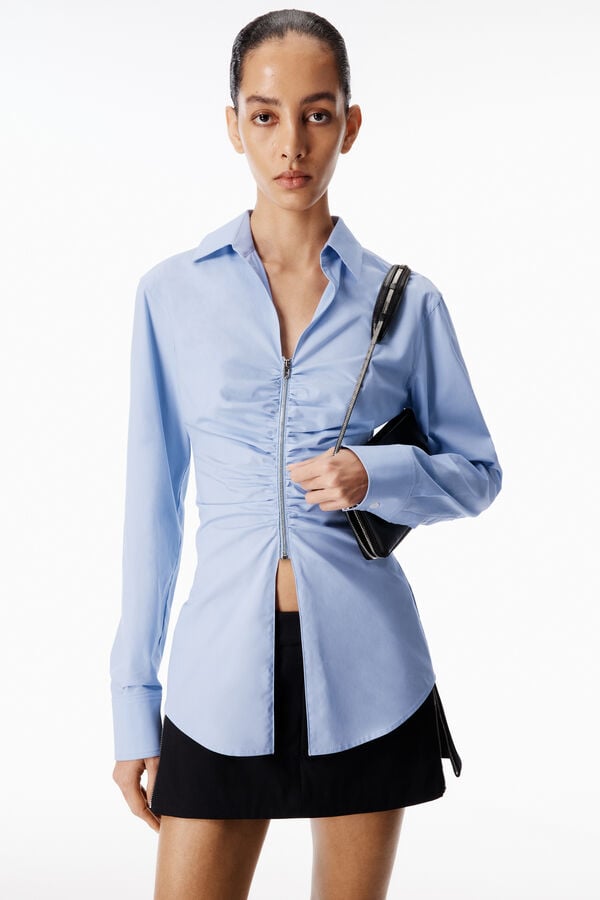 t alexander wang Gathered Bust Shirt