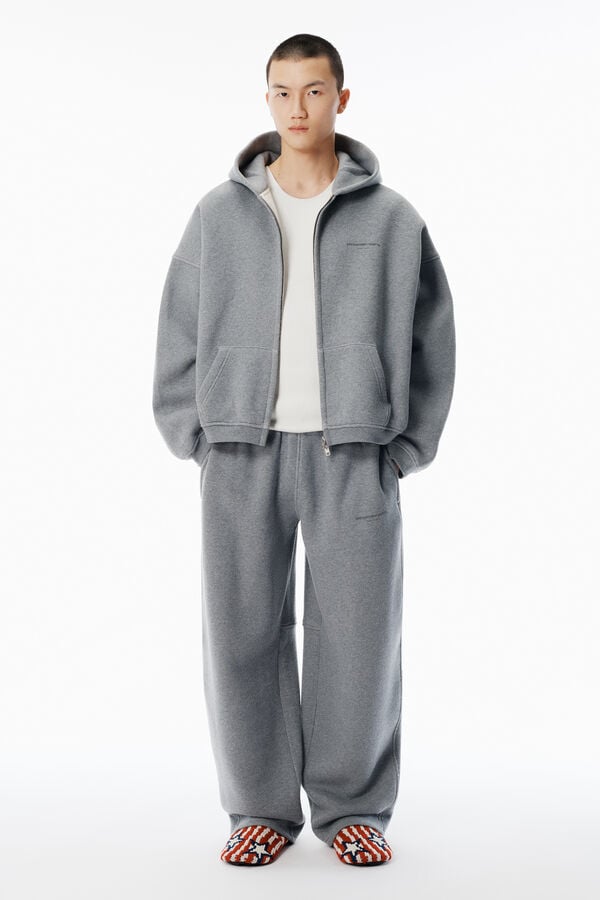 t alexander wang Grey Hotfix Terry Sweatpants