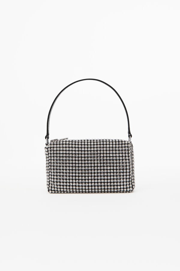 t alexander wang HEIRESS POUCH IN CRYSTAL MESH