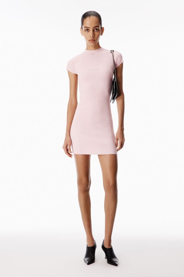 t alexander wang Knit Logo Mini Dress