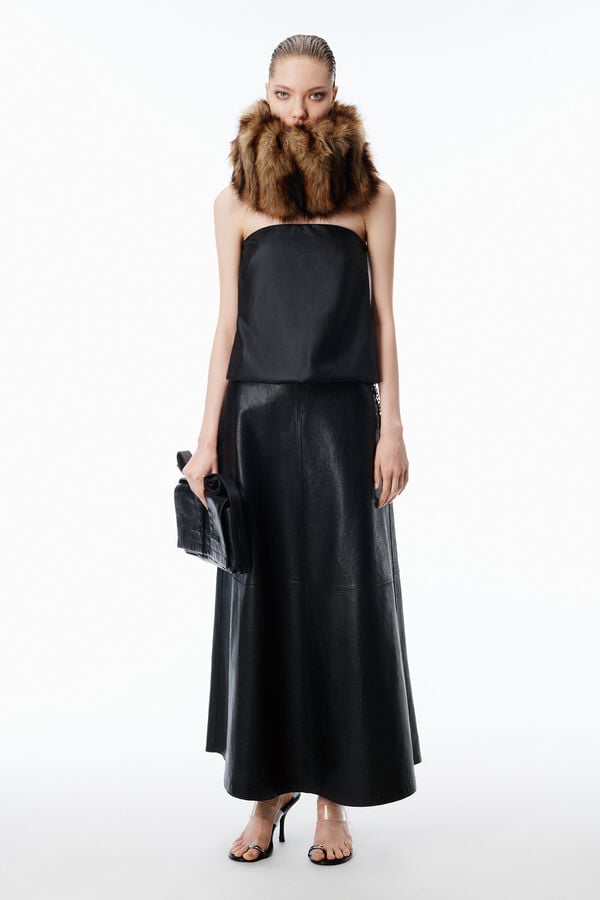 t alexander wang Midi Circle Skirt Leather