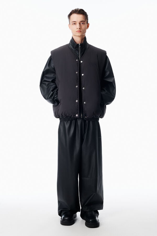 t alexander wang Moto Puffer Vest