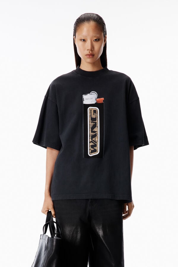 t alexander wang Oversized Graphic Tee