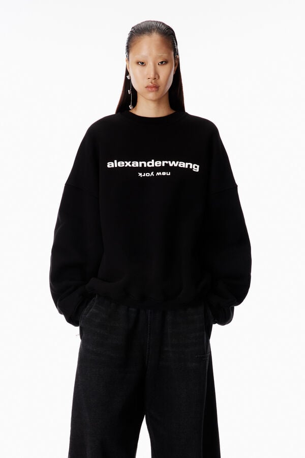 t alexander wang Puff Logo Sweatshirt