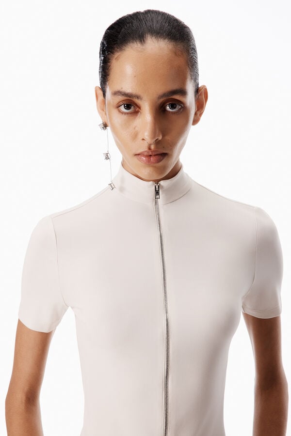 t alexander wang Rashguard Mock Neck Top
