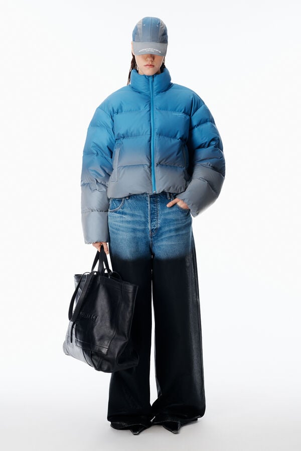 t alexander wang Reflective Cropped Puffer