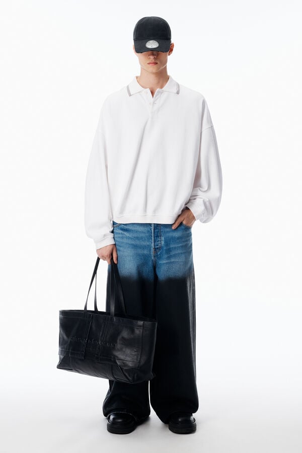 t alexander wang Surge Leather Coated Jean