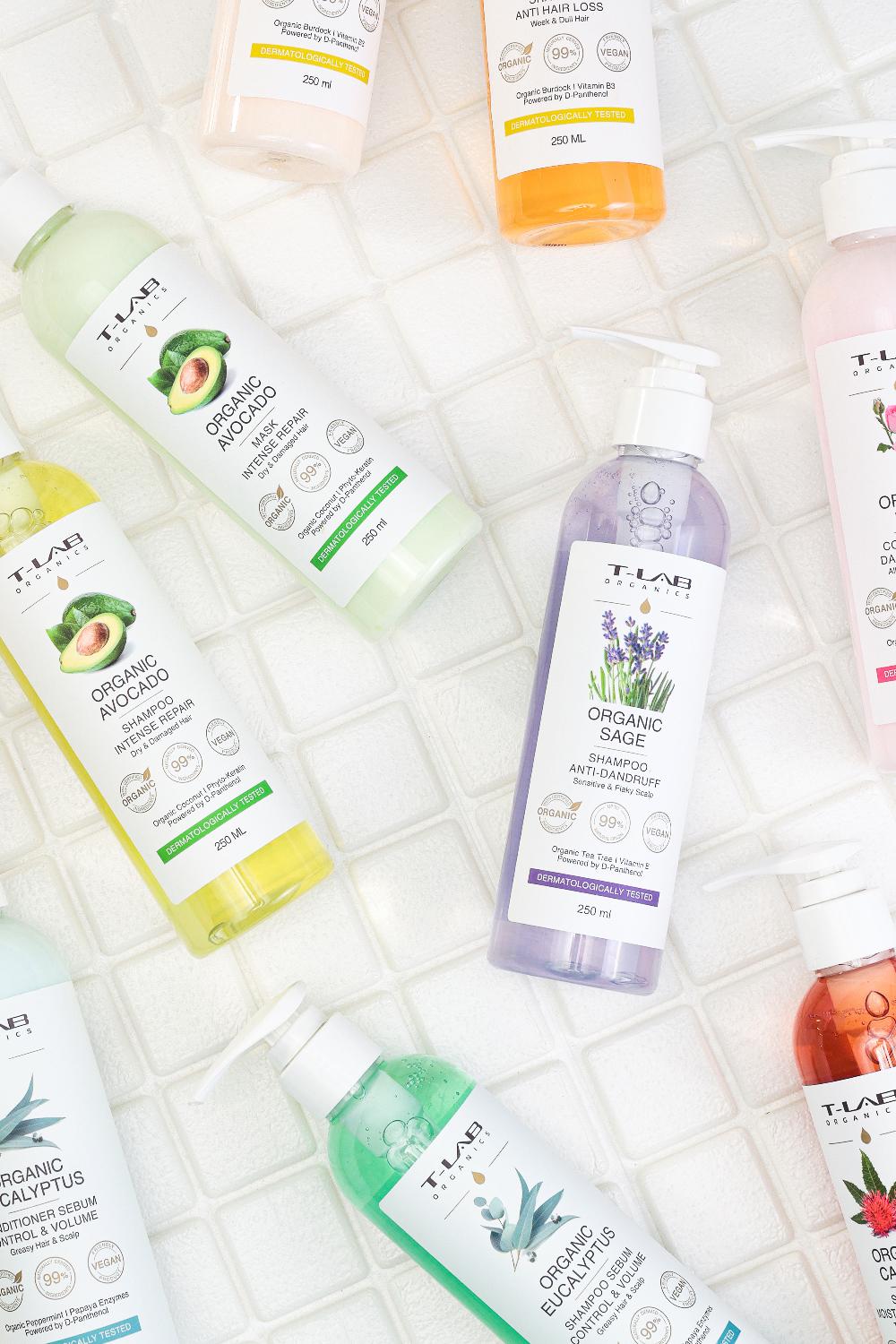 T Lab Professional Organic Avocado Intense Repair Mask 250 Ml