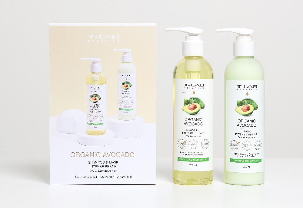 T Lab Professional Organic Avocado Intense Repair Shampoo 250 Ml