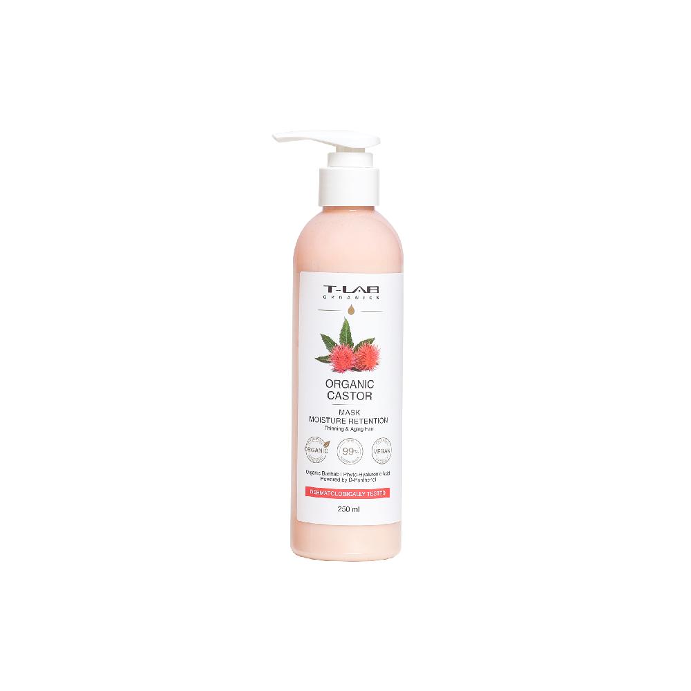 t lab professional Organic Castor Moisture Retention Mask 250 ml