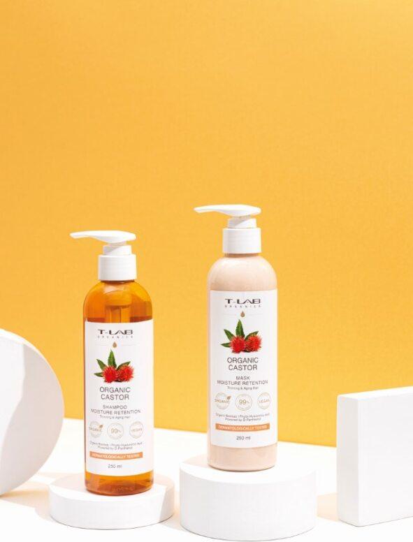 T Lab Professional Organic Castor Moisture Retention Shampoo 250 Ml