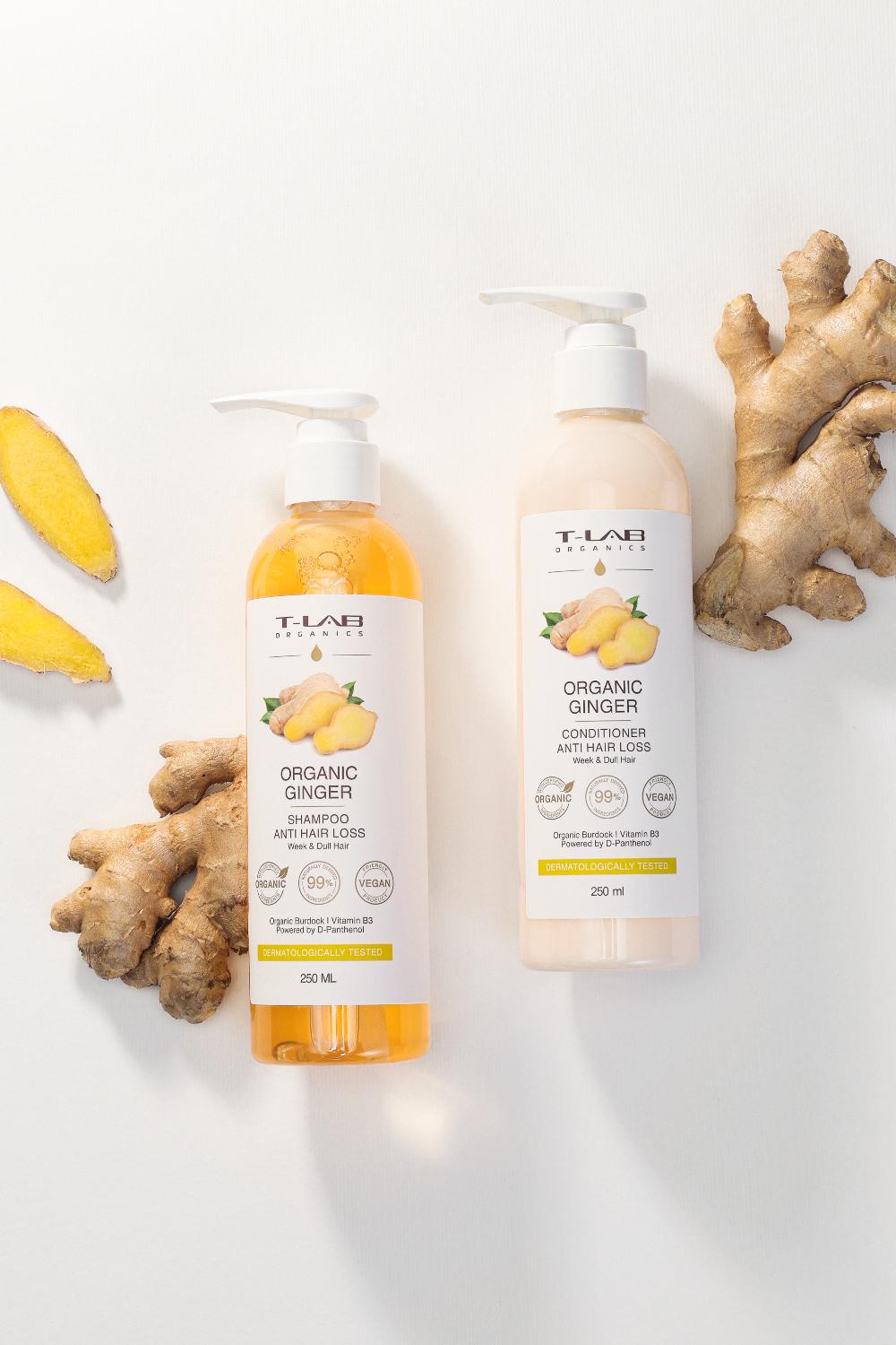 T Lab Professional Organic Ginger Anti Hair Loss Conditioner 250 Ml