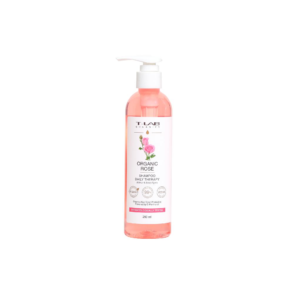 t lab professional Organic Rose Daily Therapy Shampoo 250 ml