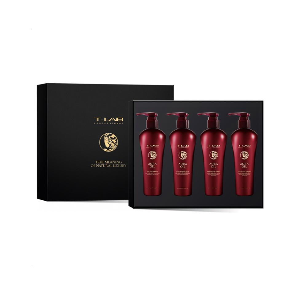 t lab professional AURA OIL WHOLE BODY SET